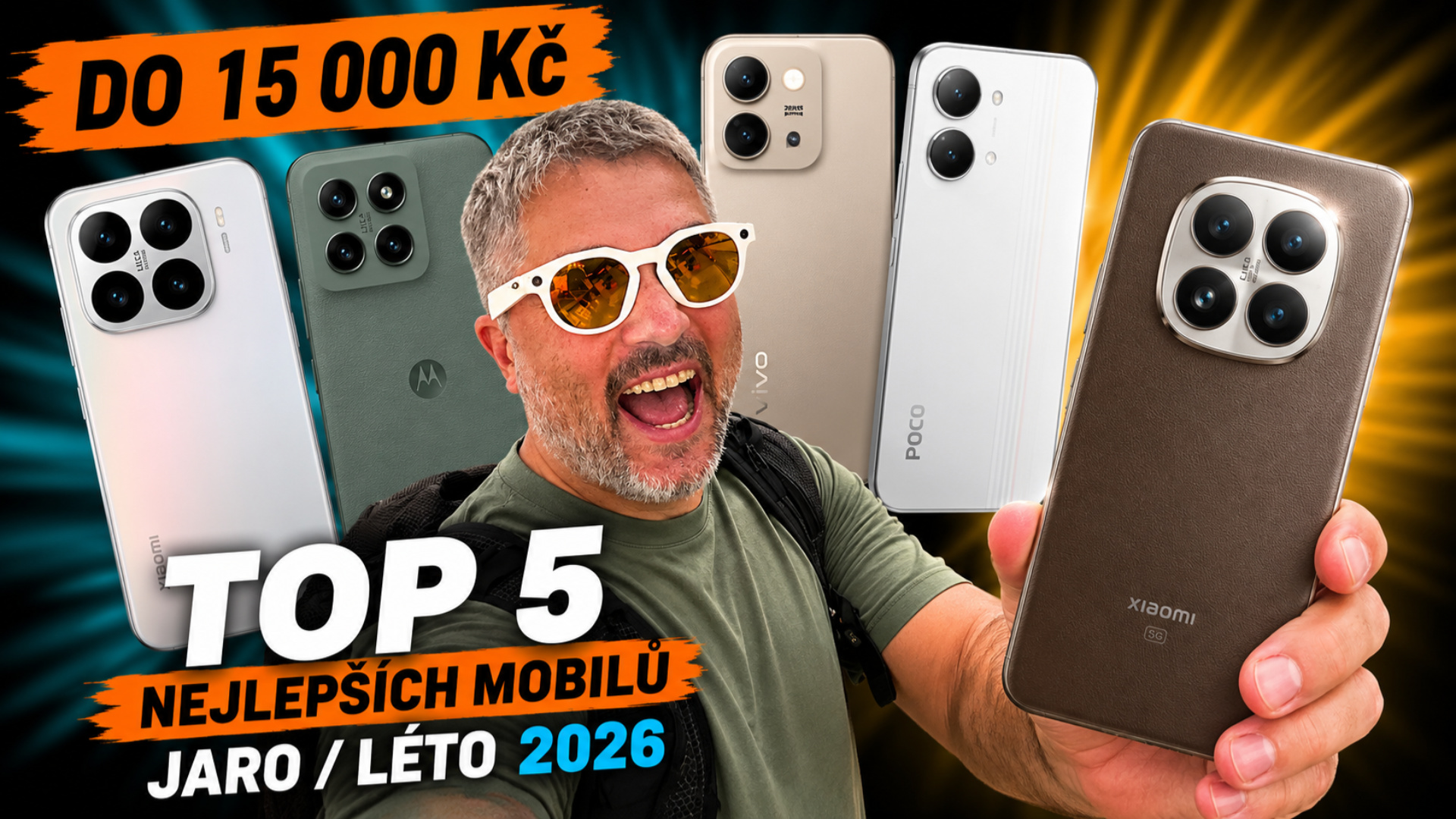 TOP 5 nejlepších telefonů do 15 000 Kč [jaro/léto 2026] 