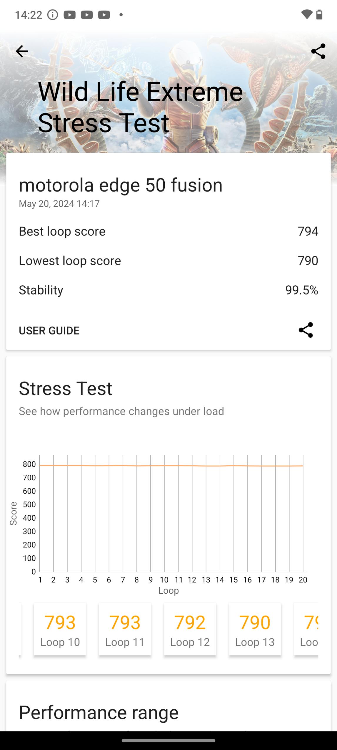 Fotogalerie Motorola Edge 50 Fusion: Screenshoty - fotografie č.2