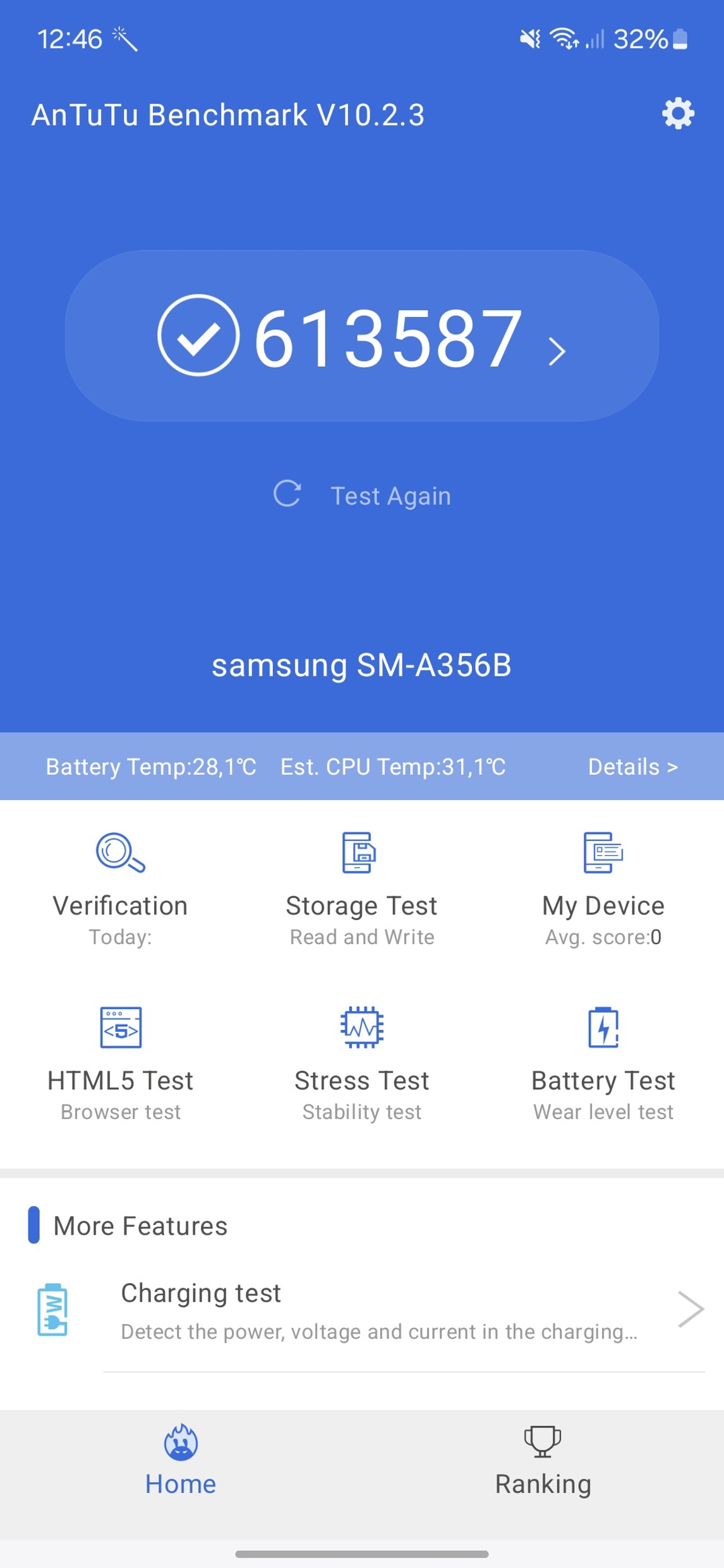 Fotogalerie Samsung Galaxy A35 5G: Screenshoty - fotografie č.3