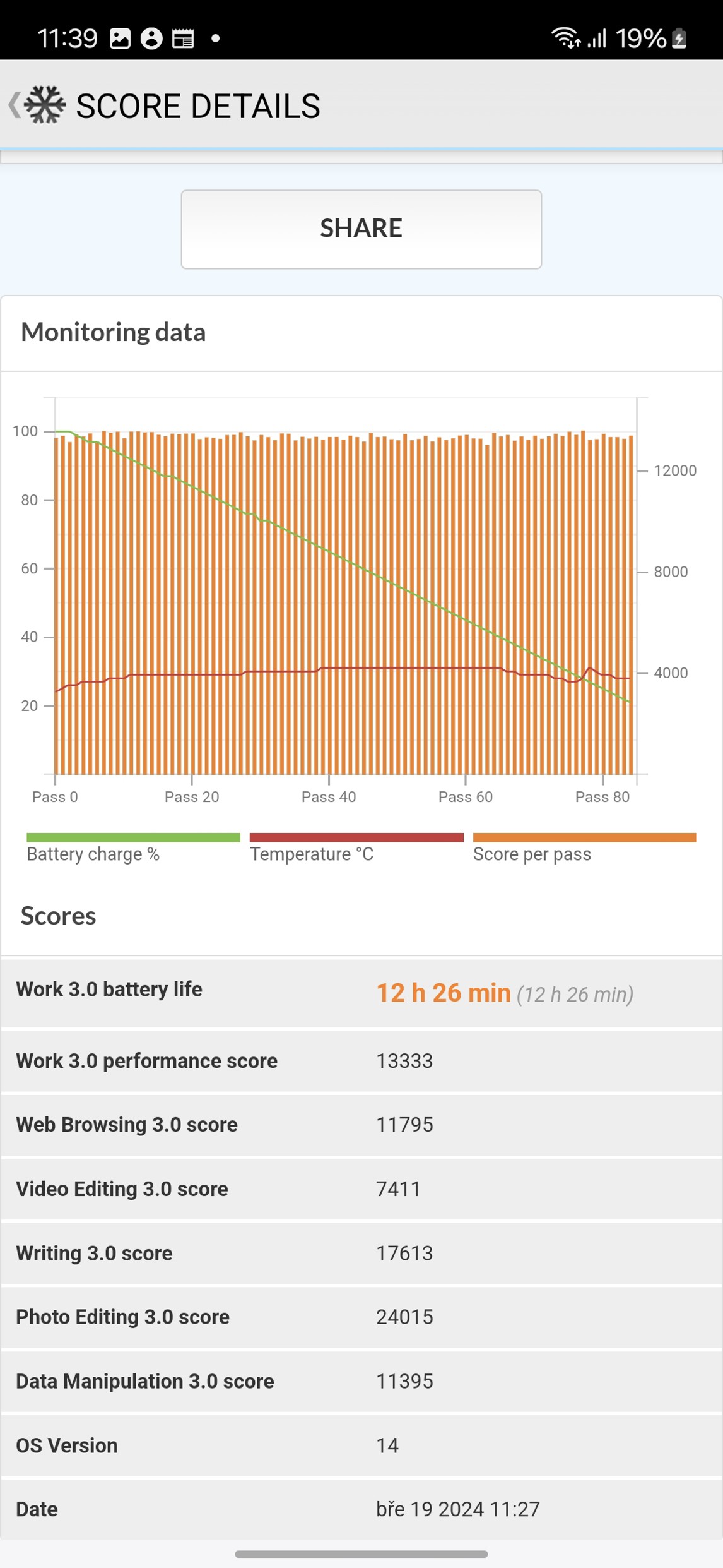 Fotogalerie Samsung Galaxy A55 5G: Screenshoty - fotografie č.5