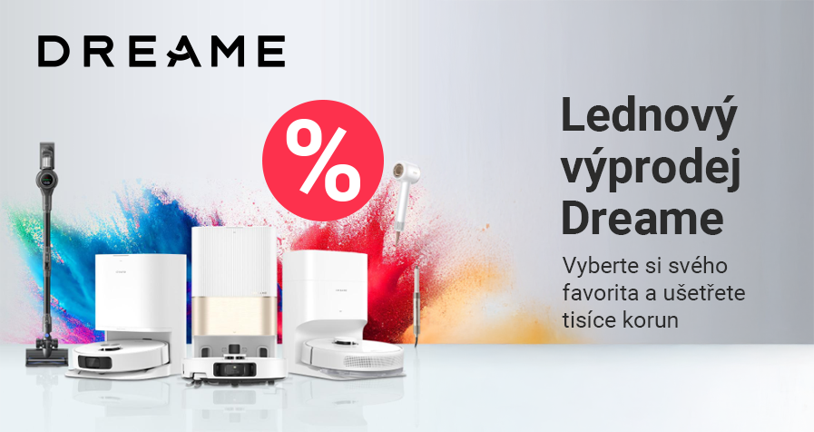 Lednový výprodej Dreame
