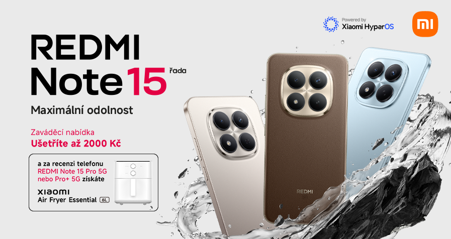 Xiaomi Redmi Note 15 řada