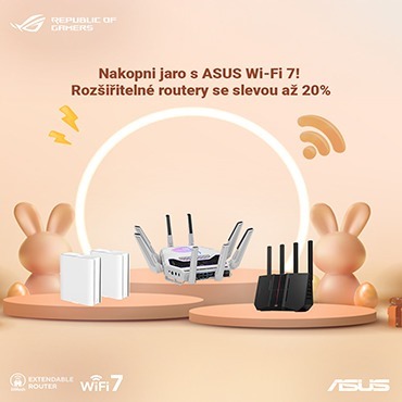 Routery se slevou až 20 %