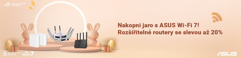 Routery se slevou až 20 %