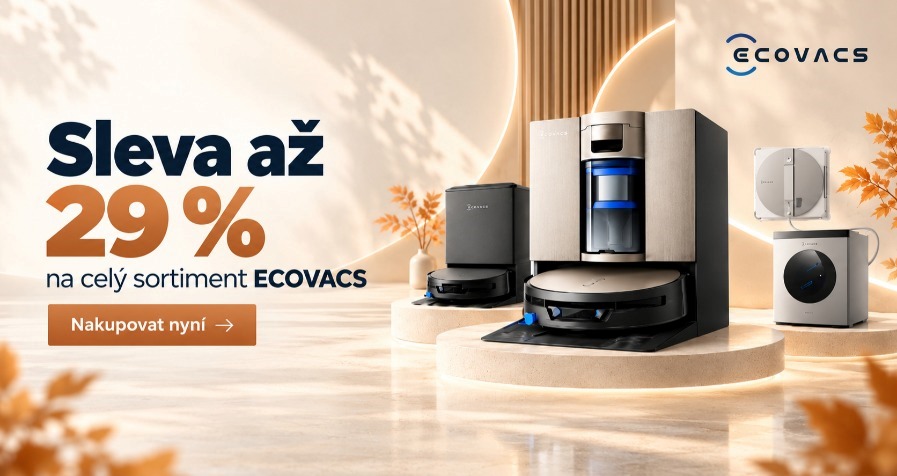 Podzimní smršť slev s Ecovacs