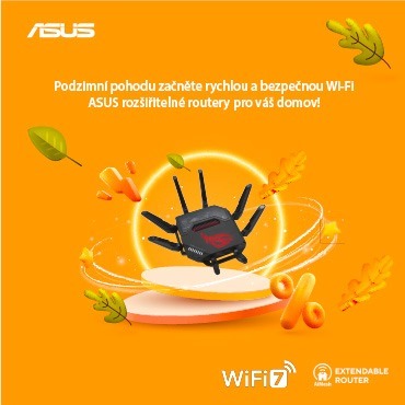Podzim v plném signálu s ASUS