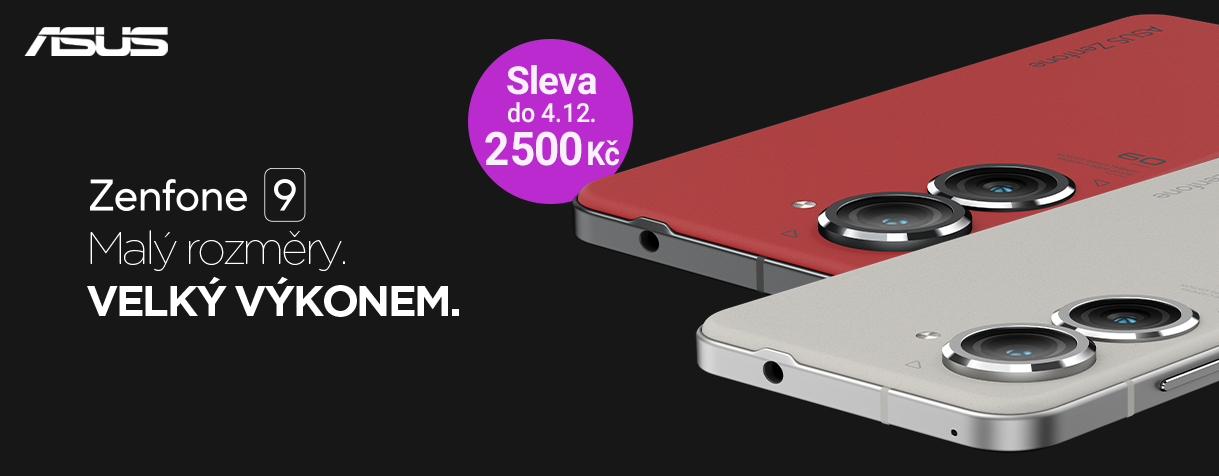 Kompaktní král Zenfone 9 se slevou