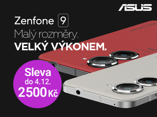 Kompaktní král Zenfone 9 se slevou