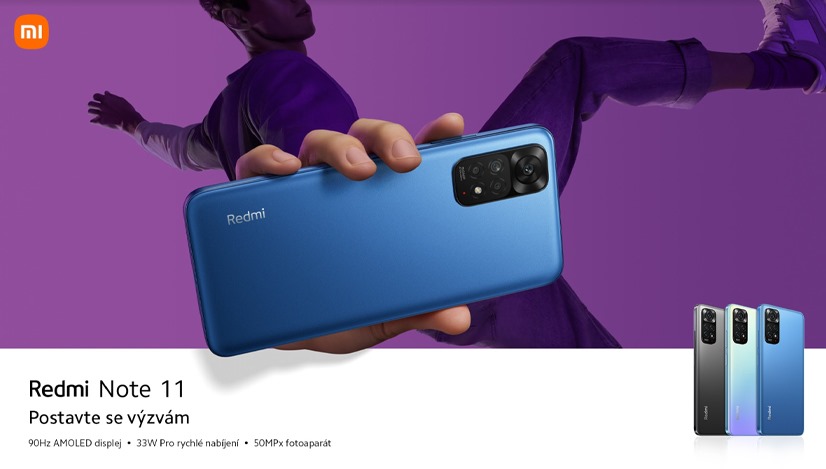 Xiaomi Redmi Note 11 zaváděcí nabídka sleva 