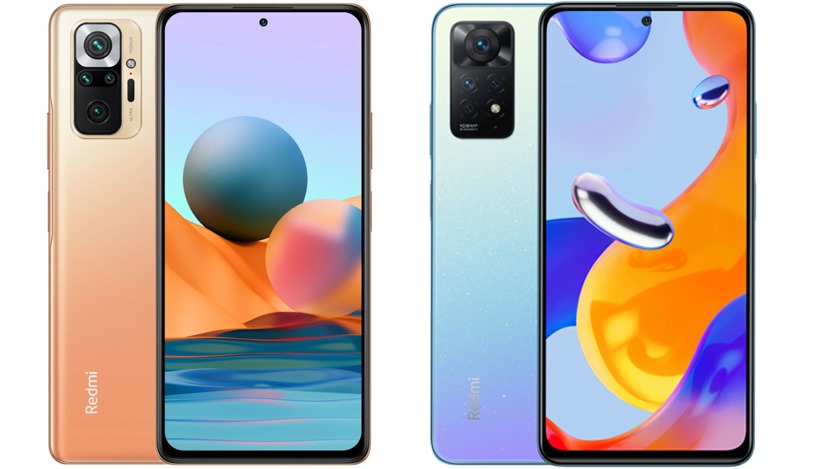 Xiaomi Redmi Note 10 Pro a Xiaomi Redmi Note 11 Pro