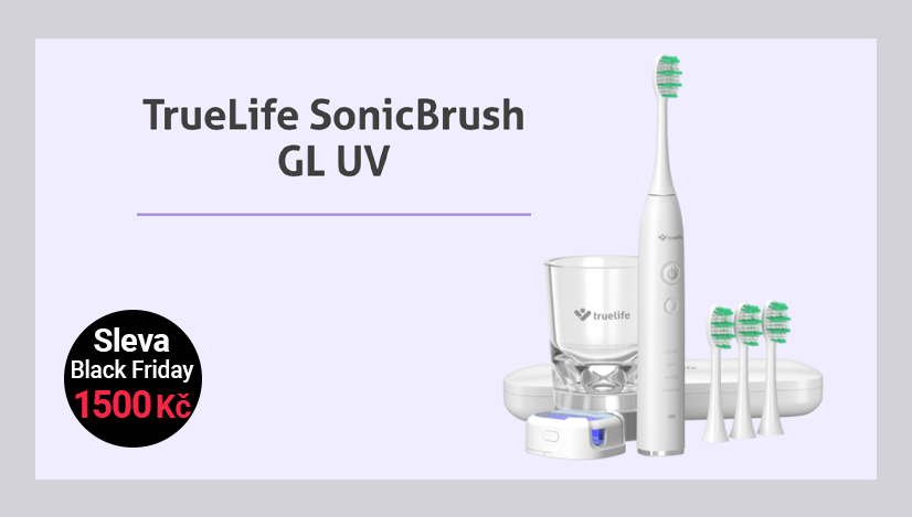 TrueLife SonicBrush GL UV sonický zubní kartáček