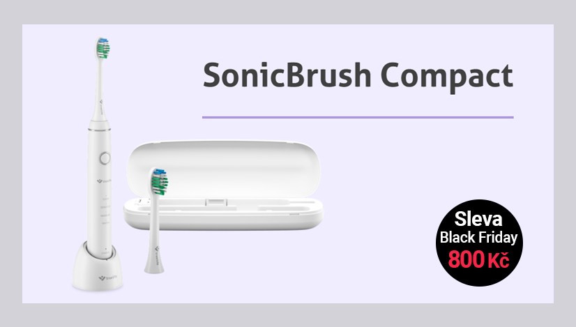 TrueLife SonicBrush Compact zubní kartáček