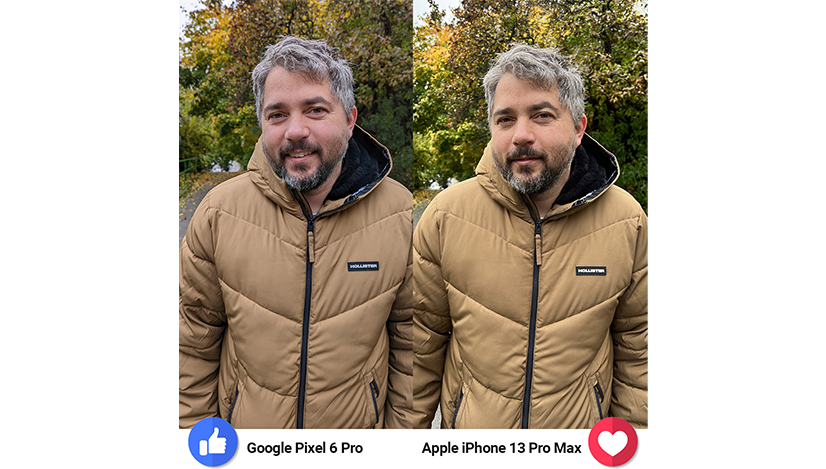 Porovnání Pixel 6 Pro vs iPhone 13 Pro Max