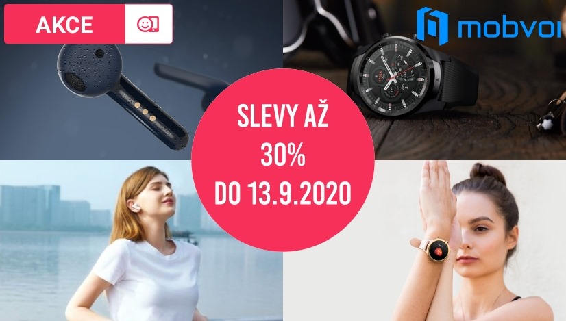 AKCE: Velké slevy na chytré hodinky TicWatch a sluchátka TicPods do 13.9.2020