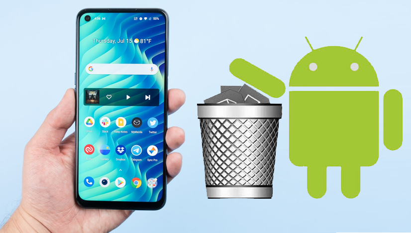 Jak obnovit Vysypany koš Android?
