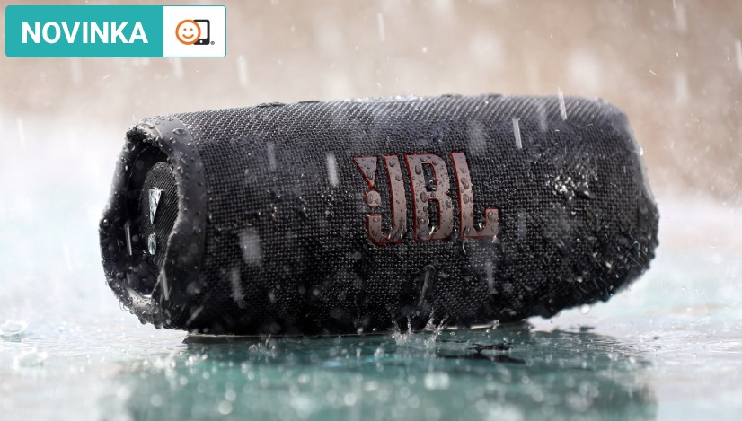 NOVINKA: JBL Charge 5 máme skladem v černé barvě!!!!!