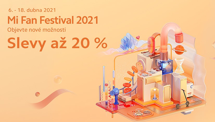 Mi Fan Festival 2021: Sleva 20% na vybrané produkty Xiaomi!