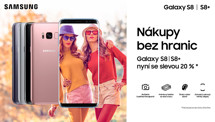 Sleva 20 % na Samsung Galaxy S8 | S8+ a Samsung Galaxy Watch 42mm