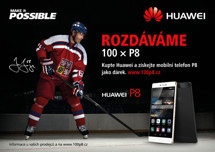 Získej jedinečný telefon Huawei P8!