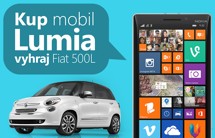 Kup mobil Lumia a vyhraj Fiat 500L