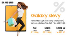 Pořiďte telefony Samsung se slevou až 3000 Kč jen do konce července!