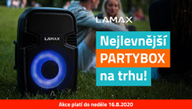 AKCE: Nejlevnější PARTYBOX na trhu a další slevy od LAMAX