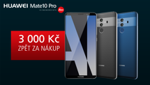 Využijte cashback 3000Kč na Huawei Mate 10 Pro