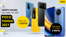 Připravte se na POCO Happy Hours se slevami na telefony až 1500 Kč!
