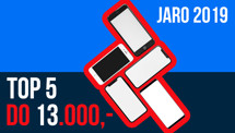Jarní výběr nejlepších telefonů do 13.000 Kč je tady