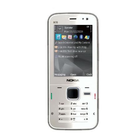 Nokia N78 Pearl White
