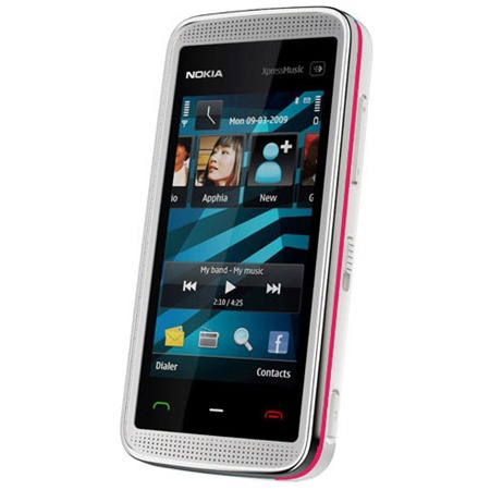 Nokia 5530 XpressMusic White / Pink