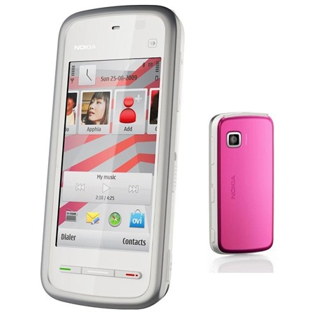 Nokia 5230 White / Pink