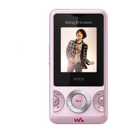 Sony Ericsson W205 Sakura Pink