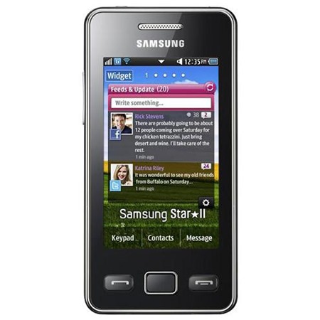 Samsung S5260 Star II O2 Black