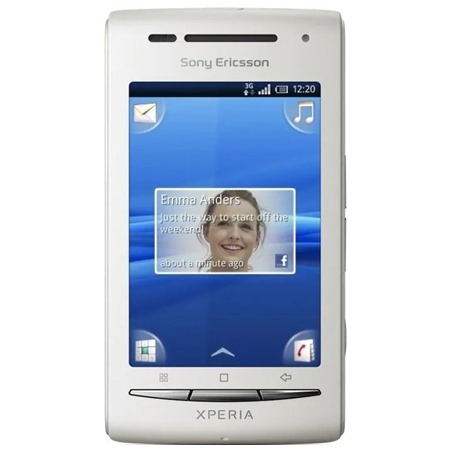 Sony Ericsson Xperia X8 White