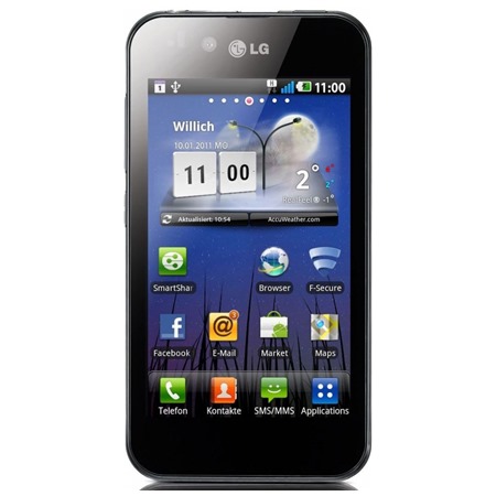 LG P970 Optimus Black Black