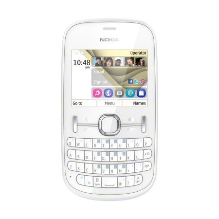 Nokia Asha 201 White