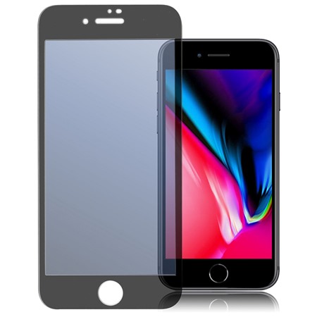 4smarts Second Glass tvrzené sklo pro Apple iPhone SE 2022/SE 2020/8/7 Full Frame černé