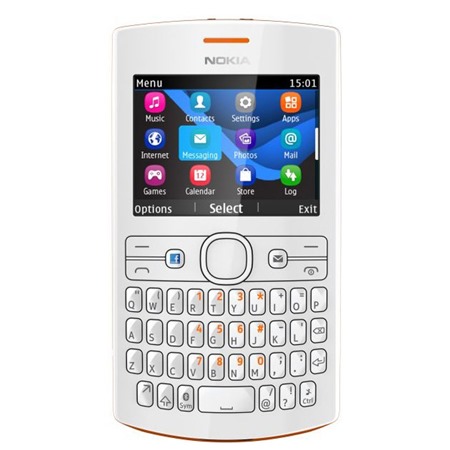 Nokia Asha 205 Orange / White