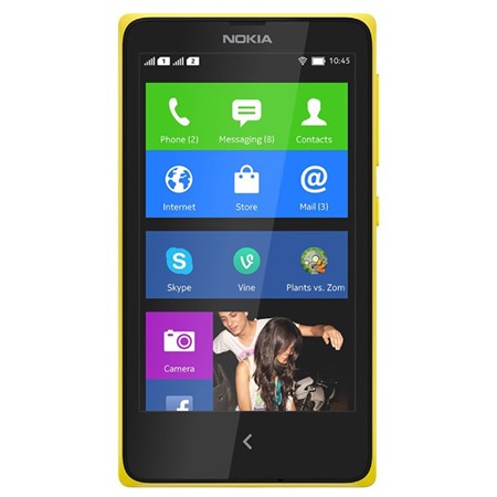Nokia X Dual-SIM Yellow