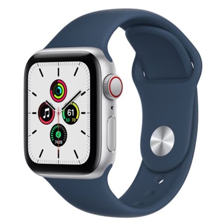 Apple Watch SE Cellular 44mm Silver/Abyss Blue