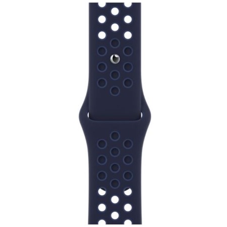 Apple 45mm Nike sportovní řemínek pro Apple Watch modrý (Midnight Navy/Mystic Navy)