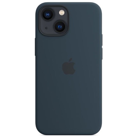 Apple silikonov kryt s MagSafe na Apple iPhone 13 hlubomosky modr (Abyss Blue)