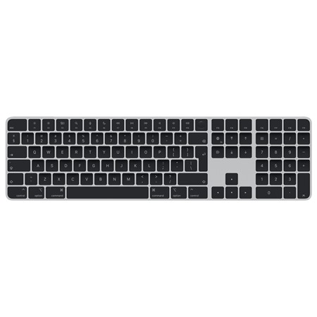 Apple Magic Keyboard klvesnice pro Mac s Touch ID a numerikou US ern / stbrn