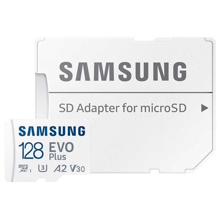 Samsung EVO Plus microSDXC 128GB + SD adaptr