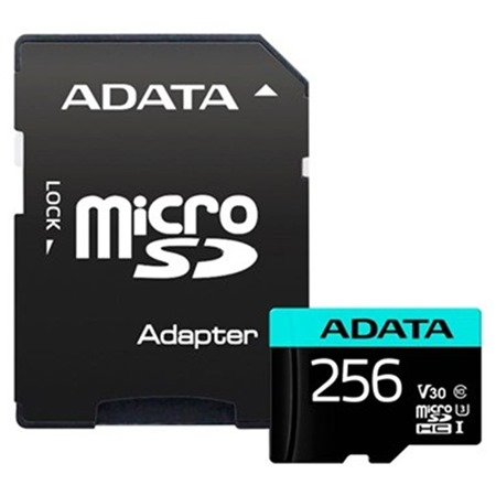 ADATA Premier Pro microSDXC 256GB + adaptr
