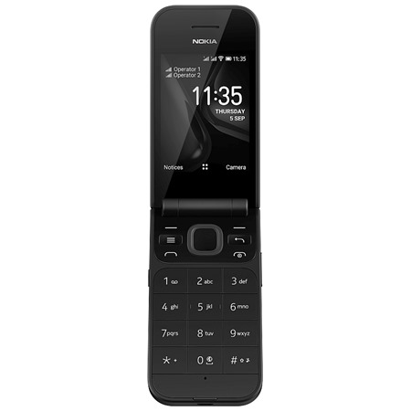 Nokia 2720 Flip Dual SIM Ocean Black