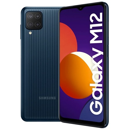 Samsung Galaxy M12 4GB / 64GB Dual SIM Black (SM-M127FZKVEUE)