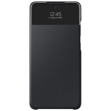 Samsung S-View flipové pouzdro pro Samsung Galaxy A52 / A52s černé (EF-EA525PB)