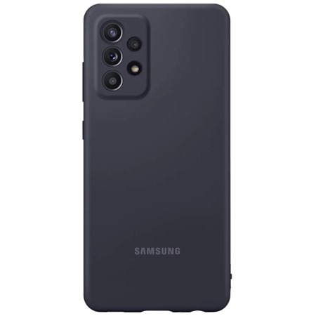 Samsung silikonový zadní kryt pro Samsung Galaxy A52 / A52s černý (EF-PA525TBEGWW)